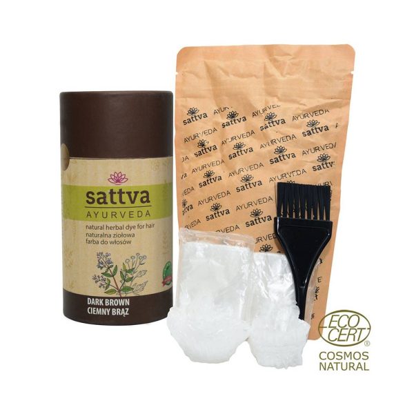 Аюрведа Sattva био къна за коса в тубус 150 г
