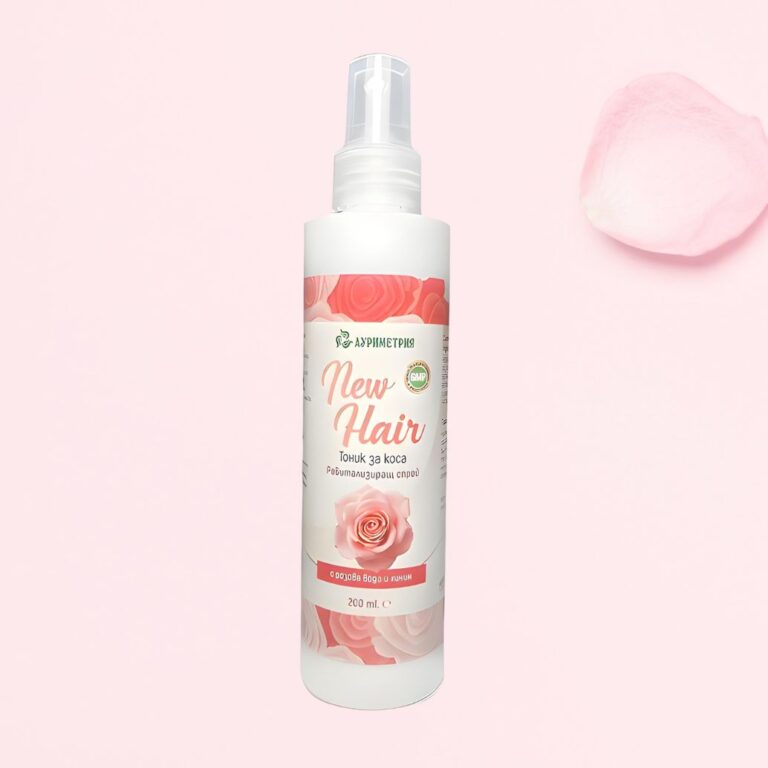 Хинининова вода за косопад с роза и кофеин 200 мл