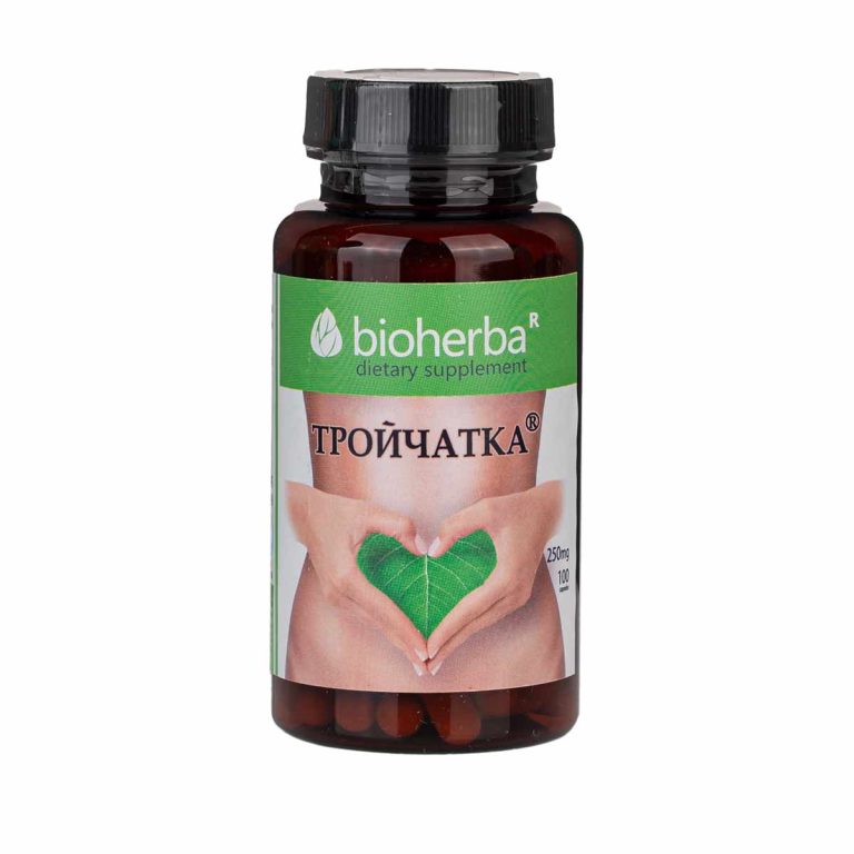 Тройчатка против паразити 250 мг 100 капсули