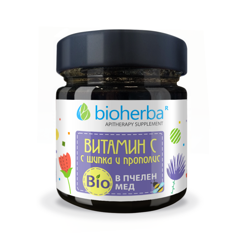 Шипка и прополис с витамин С