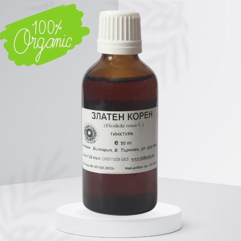 Тинктура Златен корен при стрес 50 мл