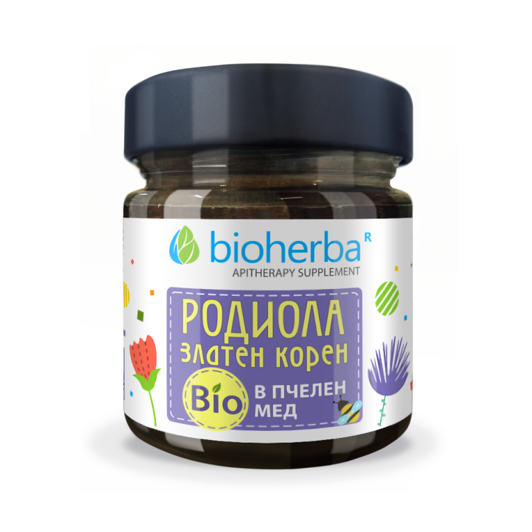 Златен корен в пчелен мед