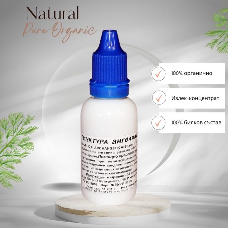 Ангелика извлек при менопауза, цикъл, хормонални нарушения, депресия, умора 20 мл