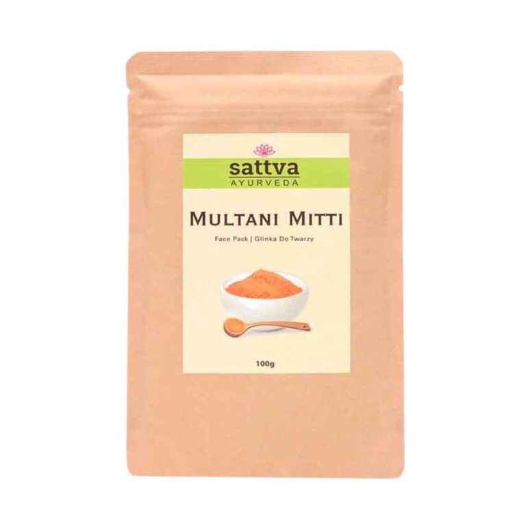 Био маска за лице Индийска глина на прах 100 гр