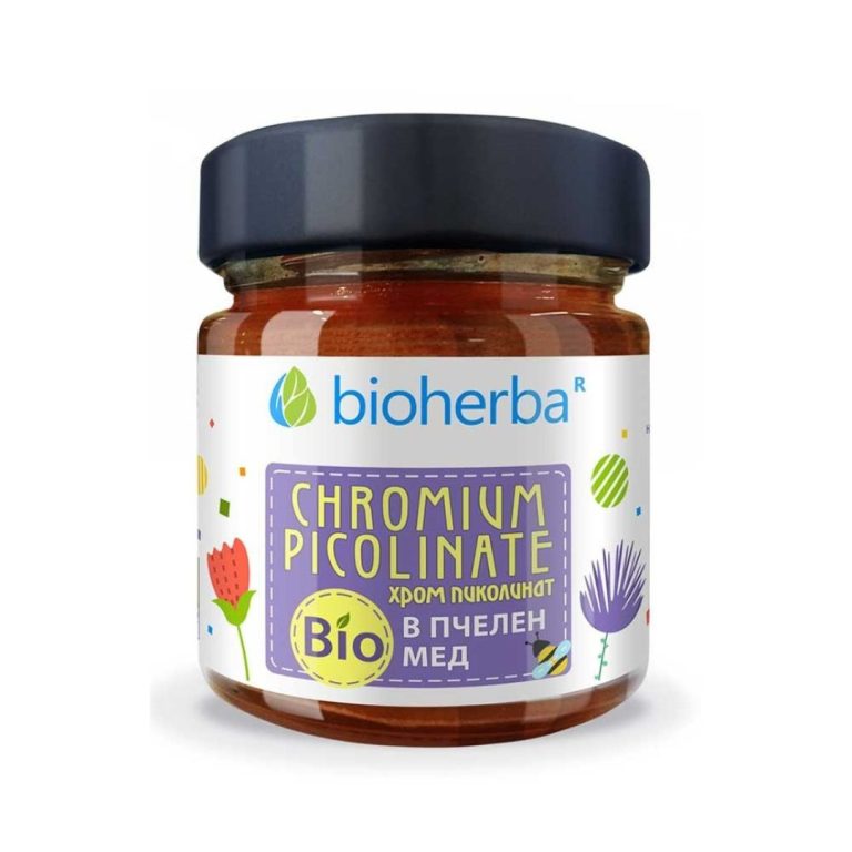 Хром Пиколинат в Био Пчелен мед 280 гр