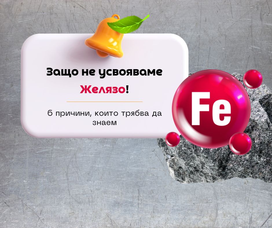Защо не усвояваме Желязо-bilkite.net