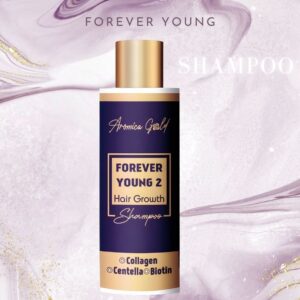 Пълна терапия за подхранване на косата Forever Young с колаген, центела и биотин 1 Подхранващ шампоан за коса Forever Young с колаген, центела и биотин 200 мл