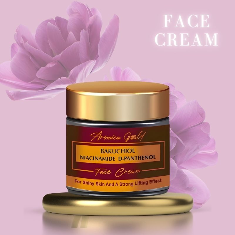 krem-za-lice-protiv-stareene-s-bakuchiol-niacinamid-i-d-pantenol-50ml Крем за лице против стареене с бакучиол, ниацинамид и D-пантенол 50 мл