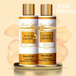 Терапия против косопад и за растеж на косата със стволови клетки от невен, розмарин и кератин