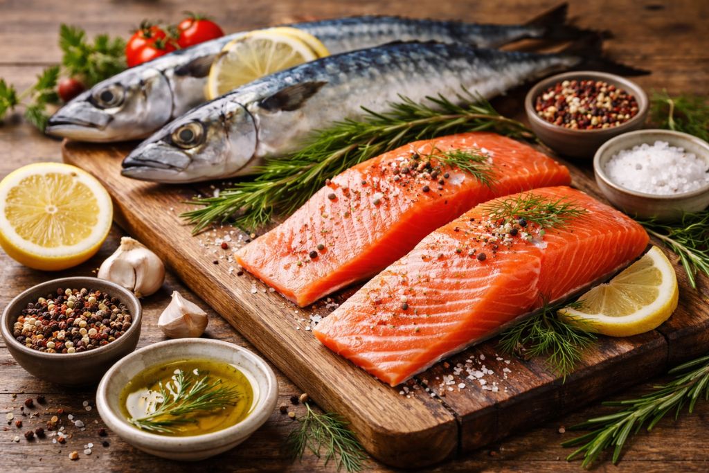 мазна риба омега-3 за здрави артерии