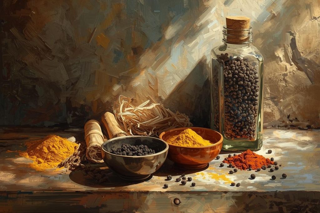 куркумин с пиперин за по-добра бионаличност