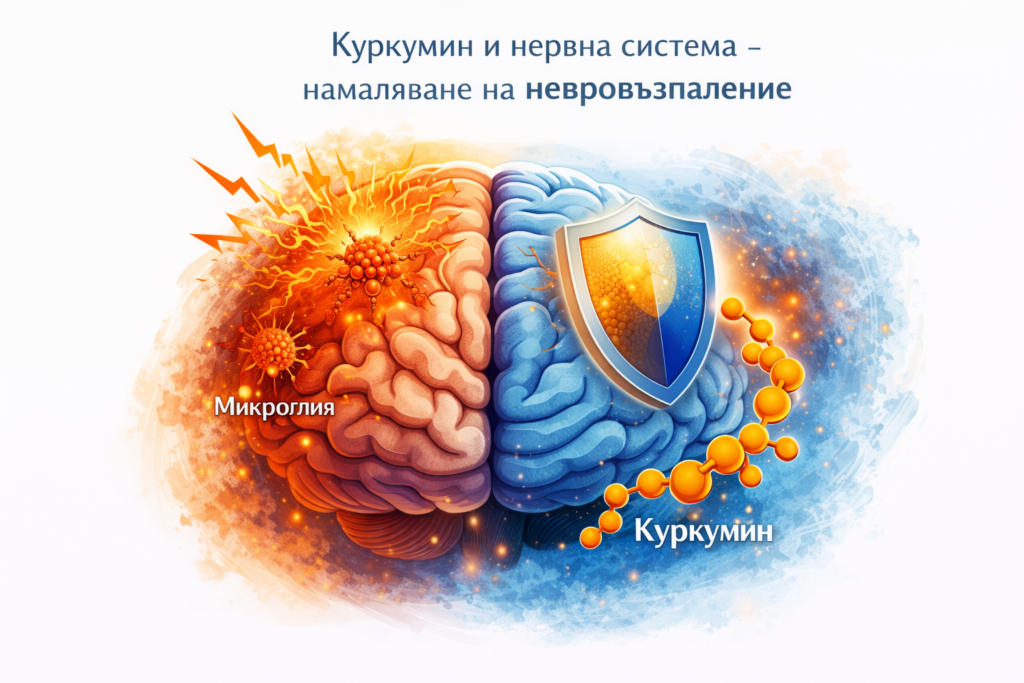 куркумин и нервна система – намаляване на невровъзпаление