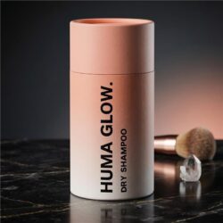 Натурален сух шампоан със зелена хума, масло от репей и розмарин - естествено освежаване и обем за косата, 60 гр