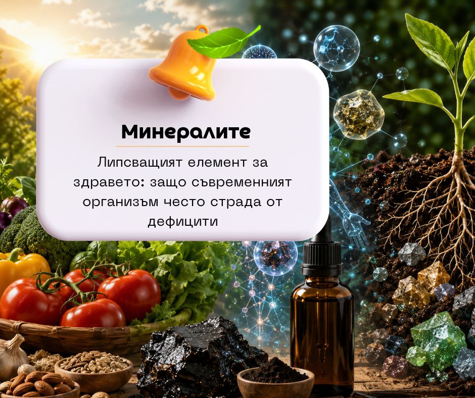 Минералите - липсващият елемент за здравето: защо съвременният организъм често страда от дефицити